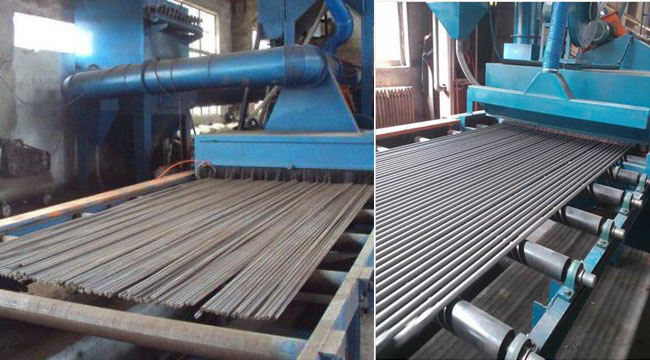 線材拋丸機(jī)，清理機(jī)器圖
